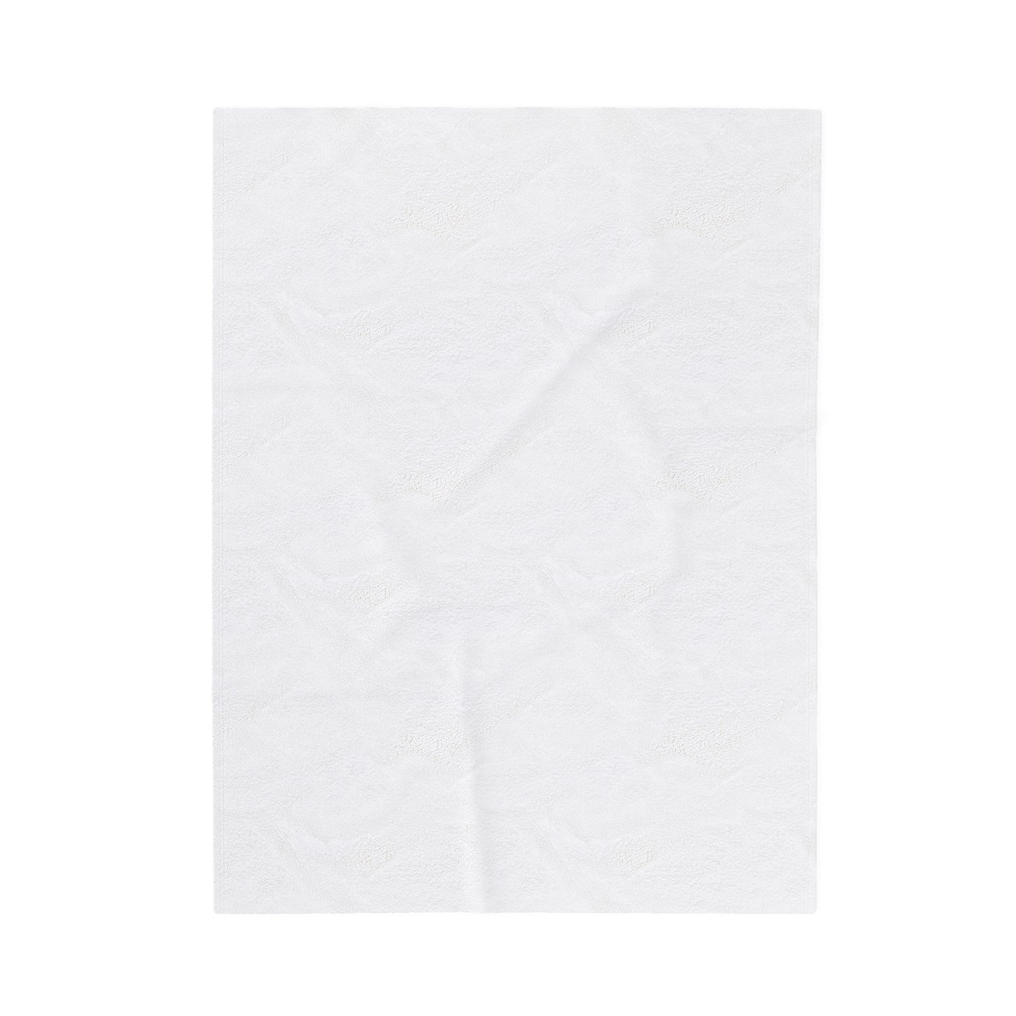 TMX Domination Velveteen Plush Blanket - White