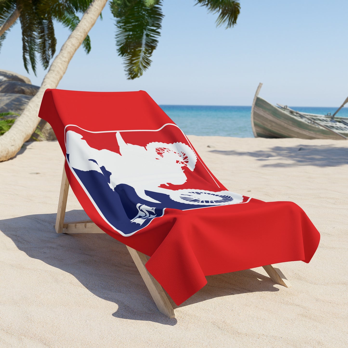 TMX - Beach Towel - Red