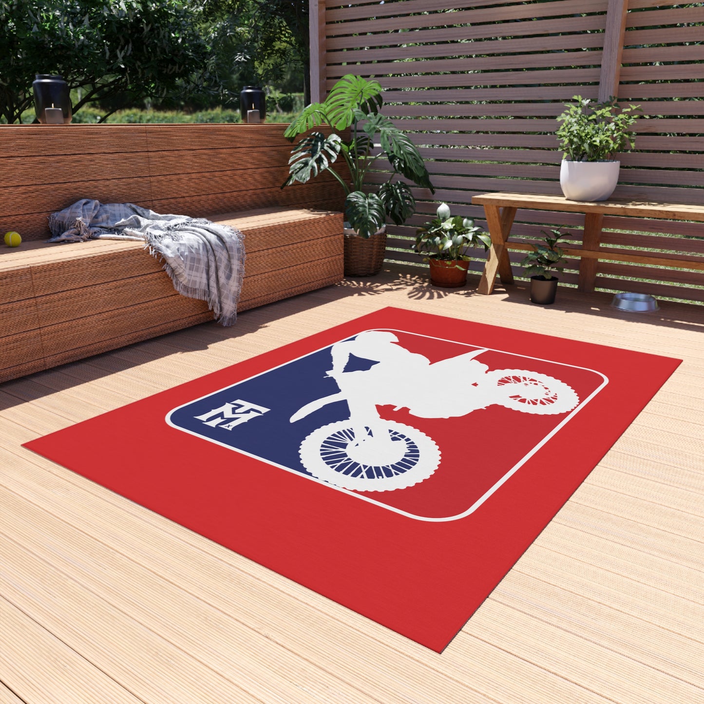 TMX - Outdoor Rug - Red