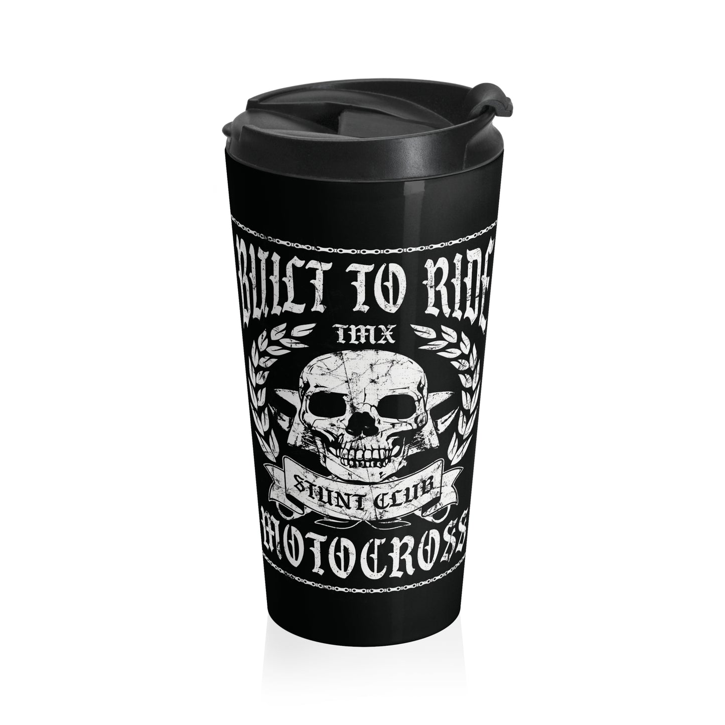 Built to Ride - Stainless Steel Travel Mug
