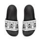 Built to Ride - Women's PU Slide Sandals - White