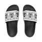 Built to Ride - Women's PU Slide Sandals - White