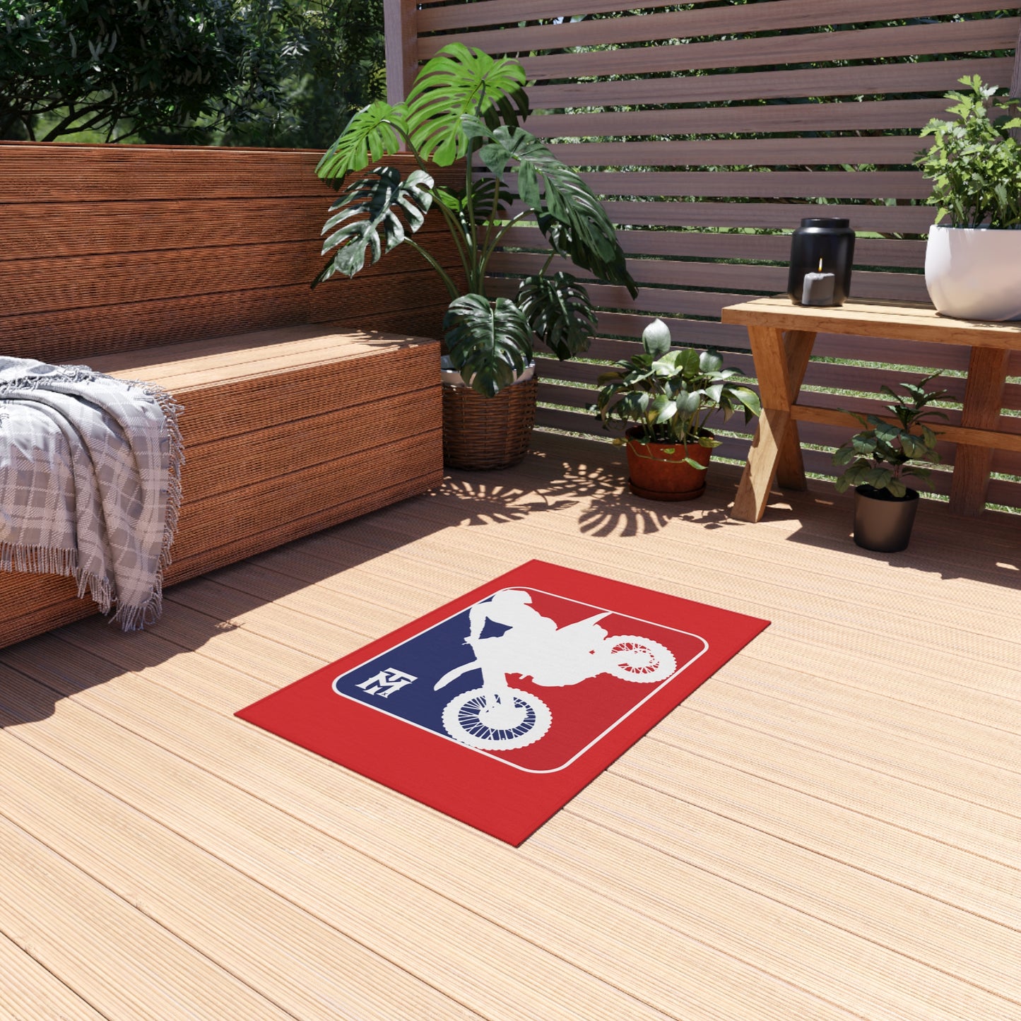 TMX - Outdoor Rug - Red