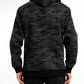 Men's Knit Hooded Pullover - Wreck-Black Camo-Small