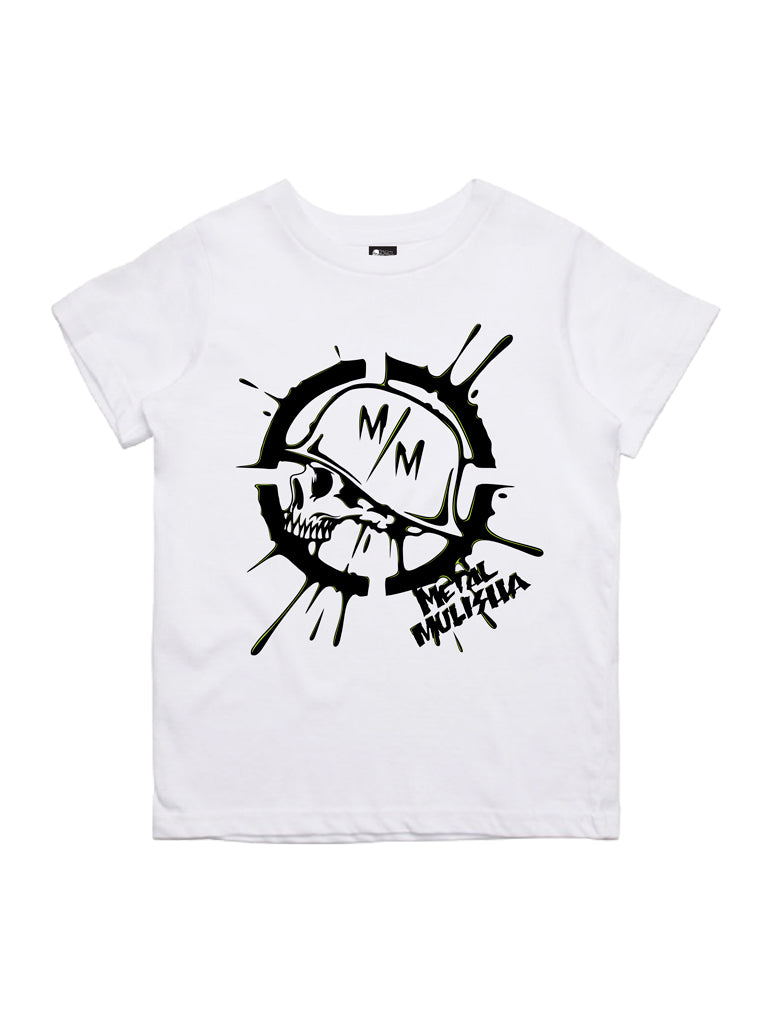 Metal Mulisha Youth S/S Tee - Splat-White