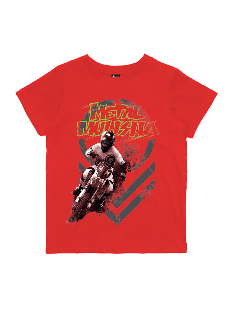 Metal Mulisha Youth S/S Tee - Ride-Red