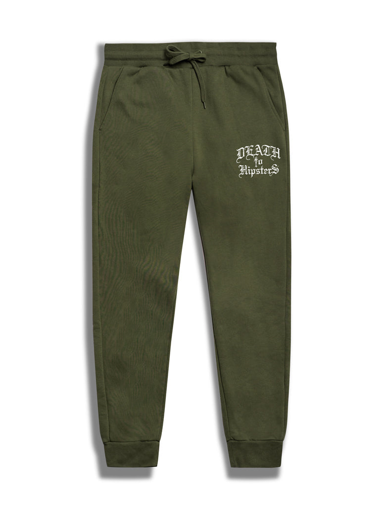 Women's Knit Sweatpants - Dth-Military Green