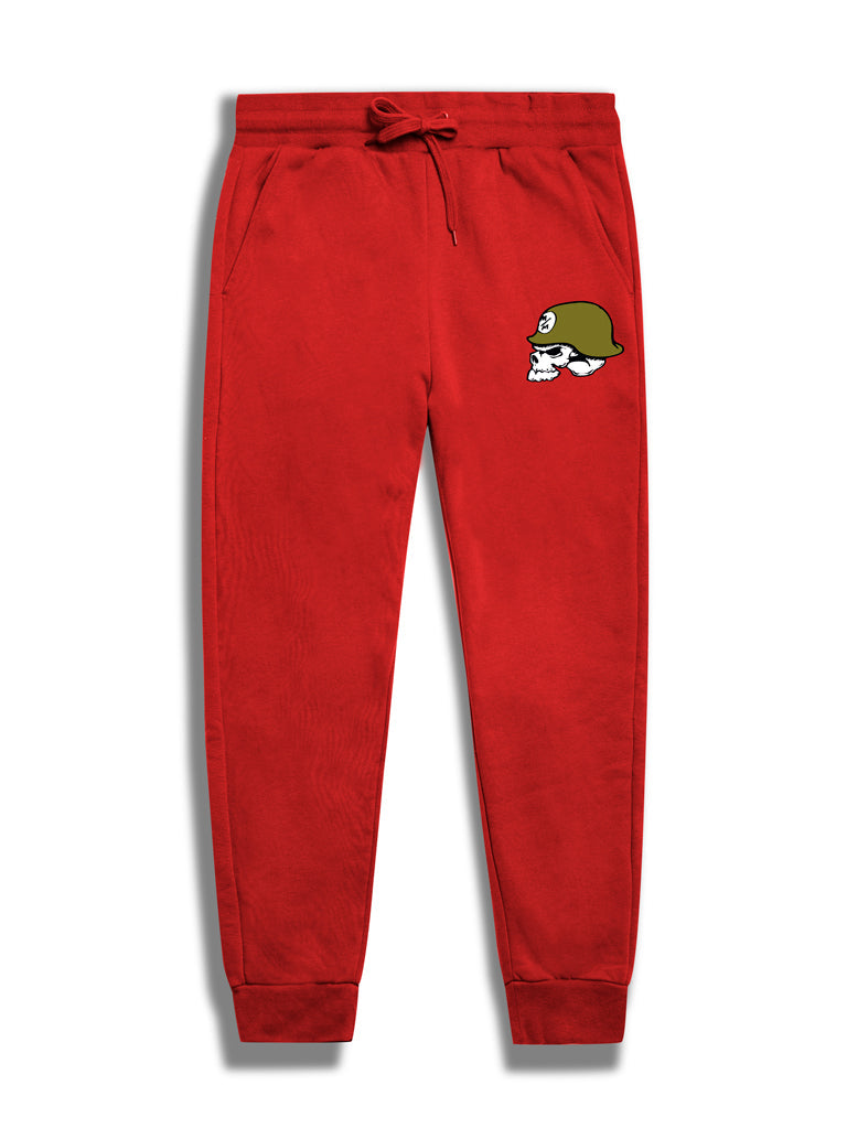 Women's Knit Sweatpants - Og-Red